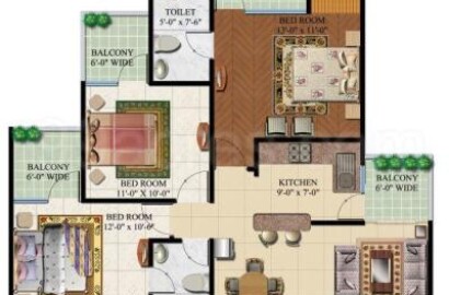 2 bhk Apartment available for sale in Habitate Panchtatva — photo 3