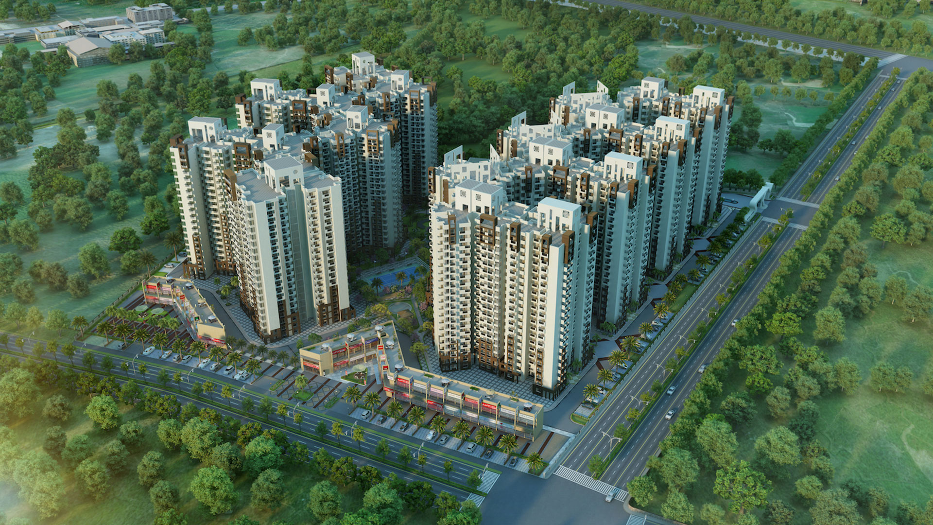 2 bhk+Pooja room Apartment available for Rent in Sky Garden — photo 1