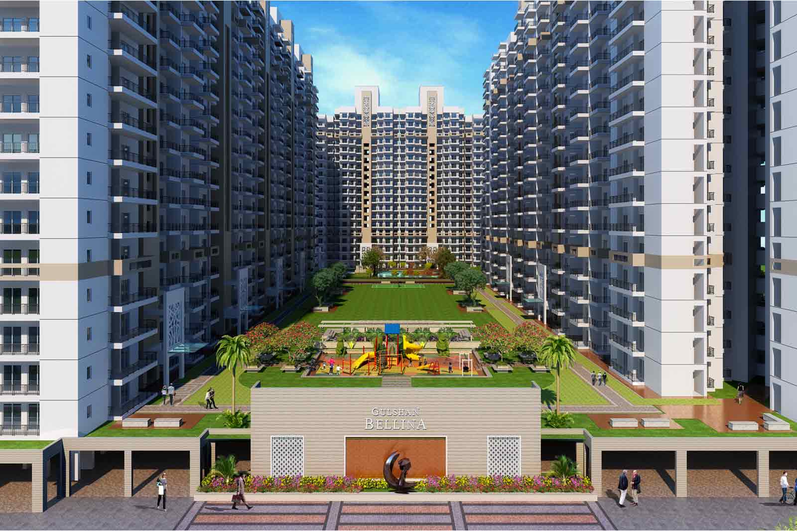 2 bhk apartment availale for sale in Gulshan Bellina