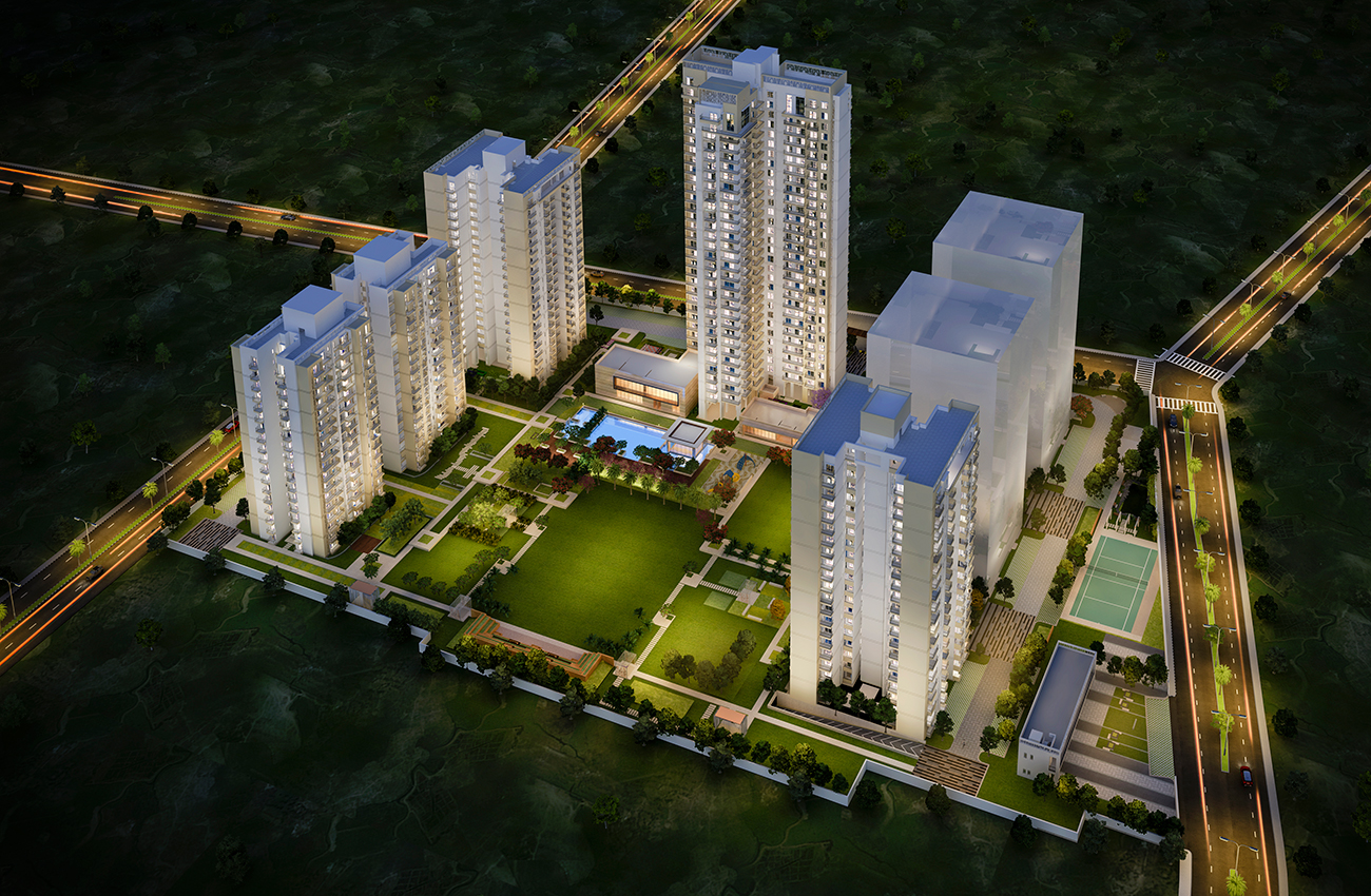 4 bhk luxury Apartmet available for sale in Solitaire at Godrej Nest located in Sector-150 Noida